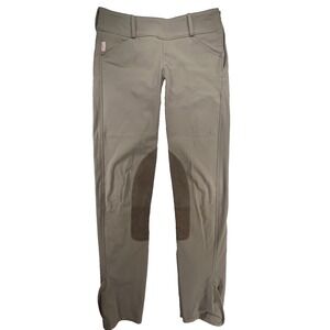 Tailored Sportsman Trophy Hunter Breeches Tan Size 26 Side Zip Riding Pants